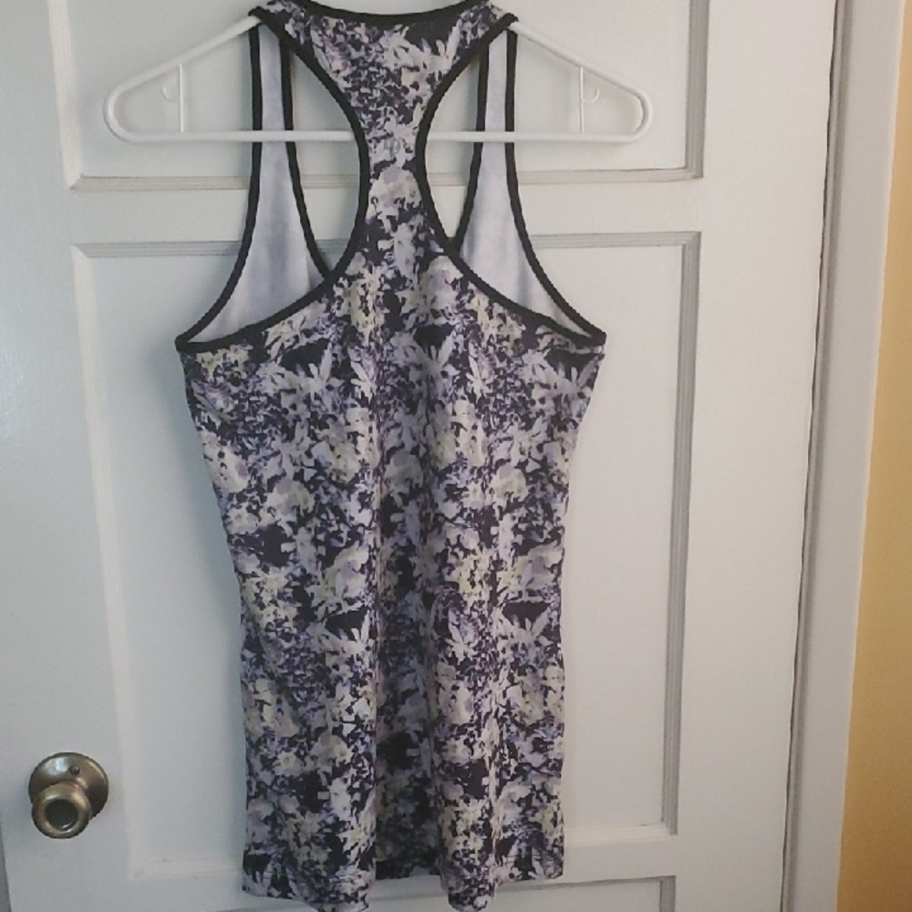 Floral Racerback Tank Top - Picture 3 of 3